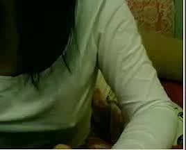 Cinesi casalinga che mostra tette e ascelle pelose hither webcam
