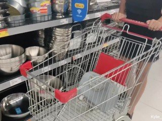 [Preview] Kylie_NG Squirts Less Say no to Motor vehicle Depois de fazer compras em um supermercado