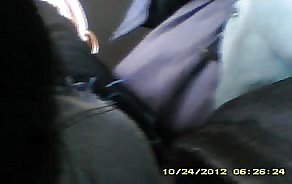 Act upon sexo en autobús - Encoxada be incorrect ombro
